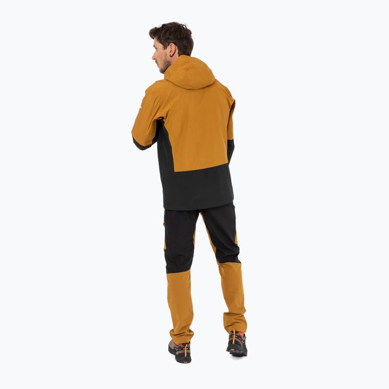 Kurtka przeciwdeszczowa męska Salewa Puez GTX 2L golden brown/0910 3