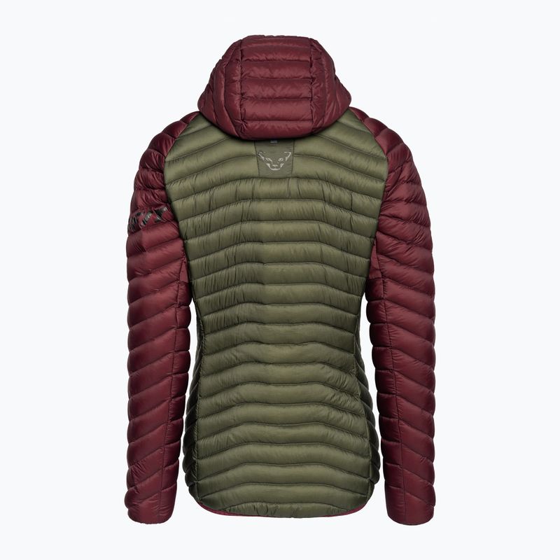 Kurtka puchowa damska DYNAFIT Radical Dwn RDS Hood burgundy 4