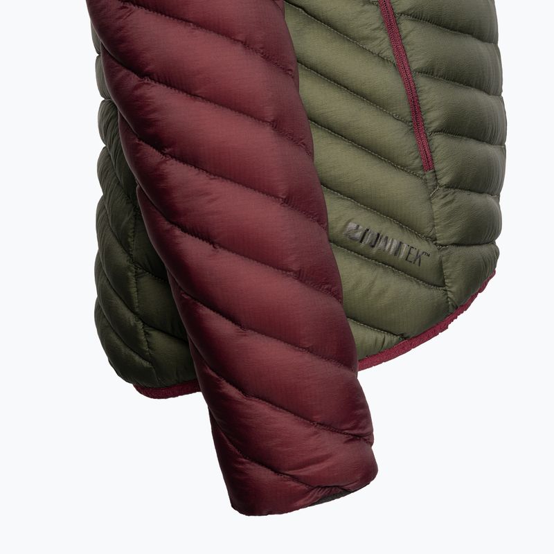 Kurtka puchowa damska DYNAFIT Radical Dwn RDS Hood burgundy 7
