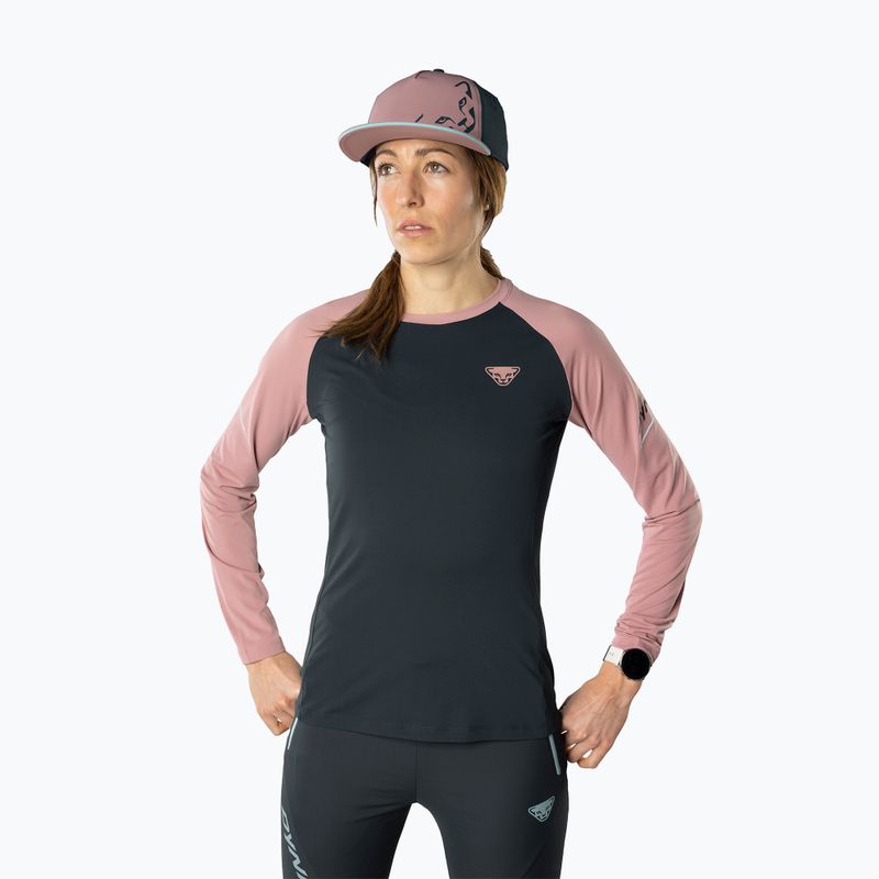 Longsleeve do biegania damski DYNAFIT Alpine Pro bluberry mokarosa