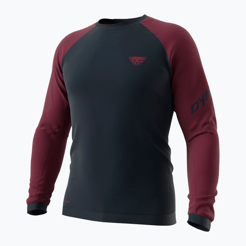 Longsleeve trekkingowy męski DYNAFIT Speed Polartec burgundy 5