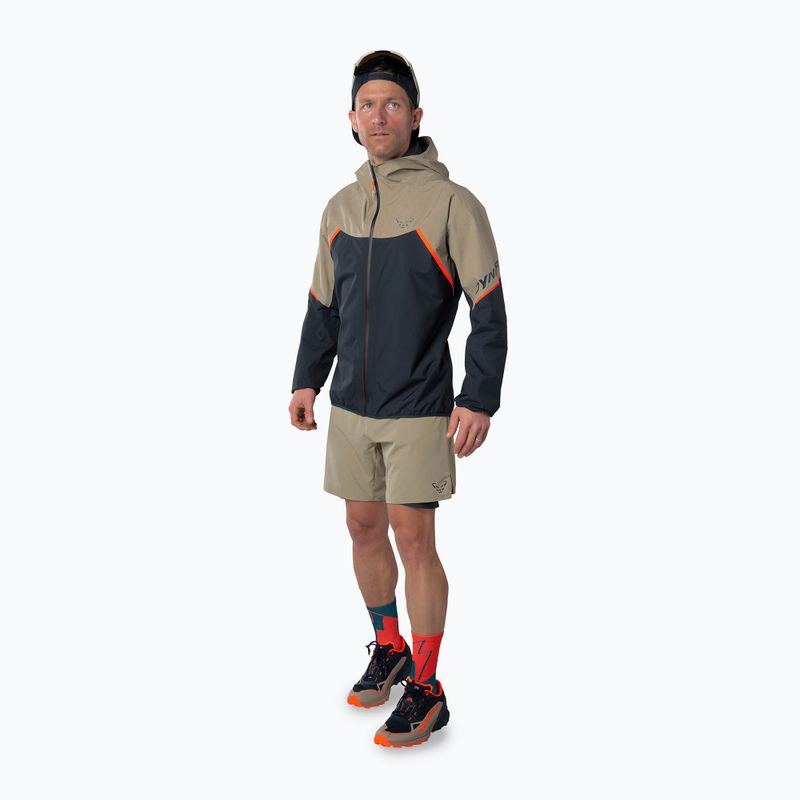 Spodenki do biegania męskie DYNAFIT Alpine Pro 2IN1 rock khaki 2