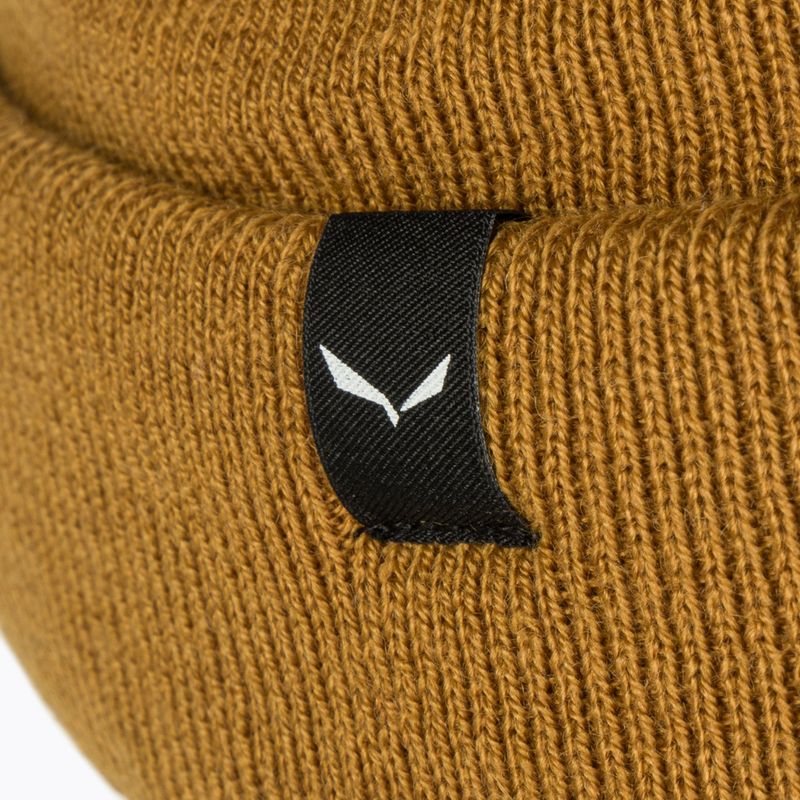 Czapka zimowa Salewa Puez AM Beanie golden brown 4