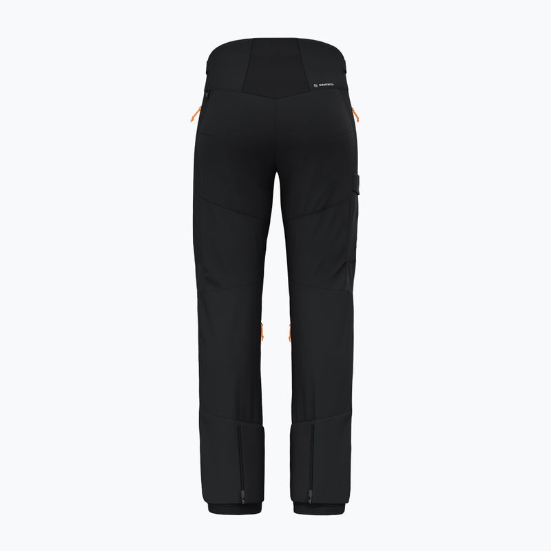 Spodnie softshell męskie Salewa Sella DST Hyb black out 9