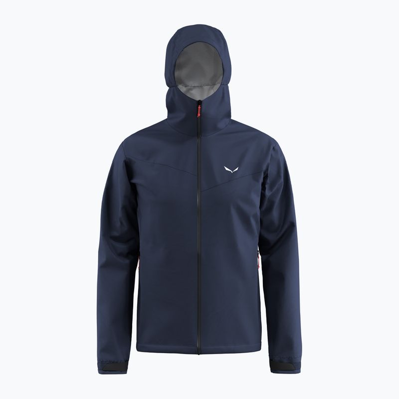 Kurtka przeciwdeszczowa męska Salewa Puez Aqua 4 PTX 2.5L navy blazer/0910 8