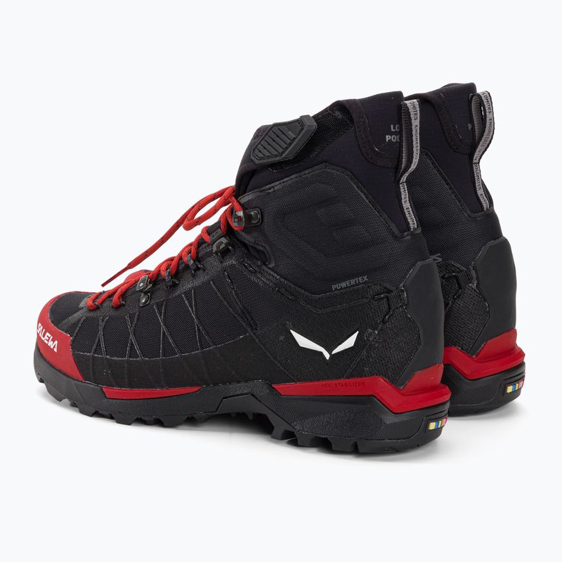 Buty wysokogórskie męskie Salewa Ortles Light Mid PTX flame/black 3