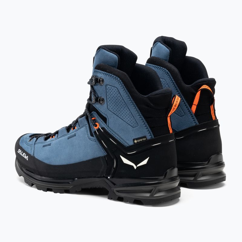 Buty trekkingowe męskie Salewa MTN Trainer 2 Mid GTX java blue/black 3