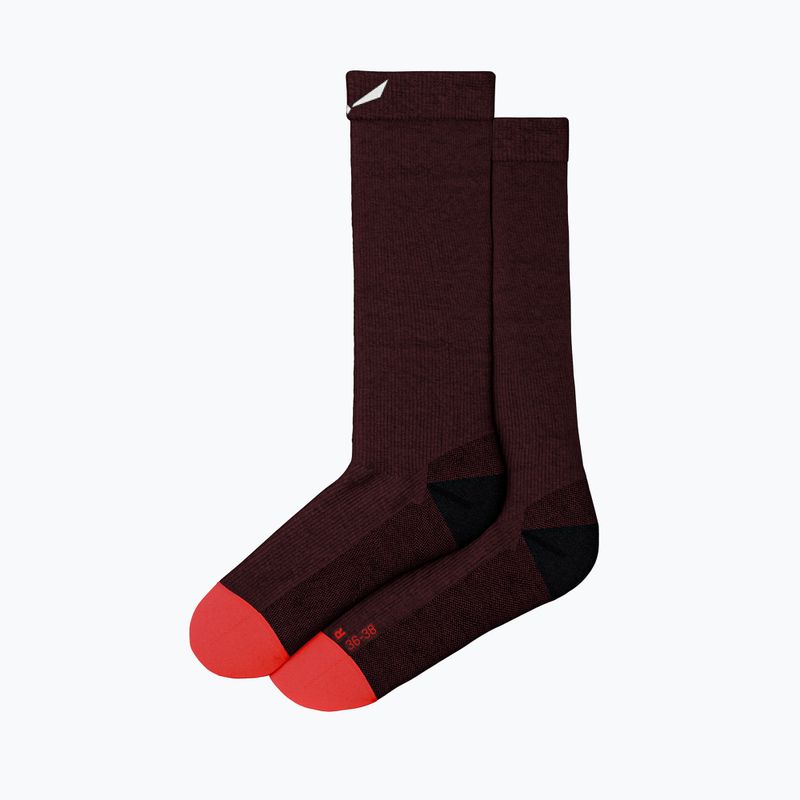 Skarpety damskie Salewa MTN TRN AM Cew syrah 2