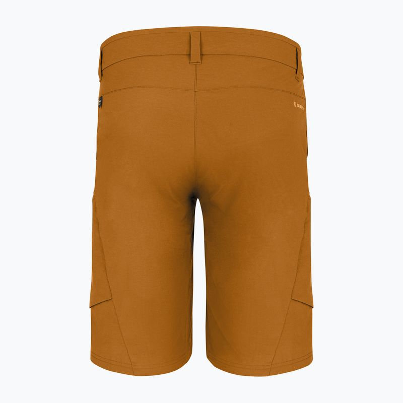 Spodenki trekkingowe męskie Salewa Puez DST Cargo golden brown 2