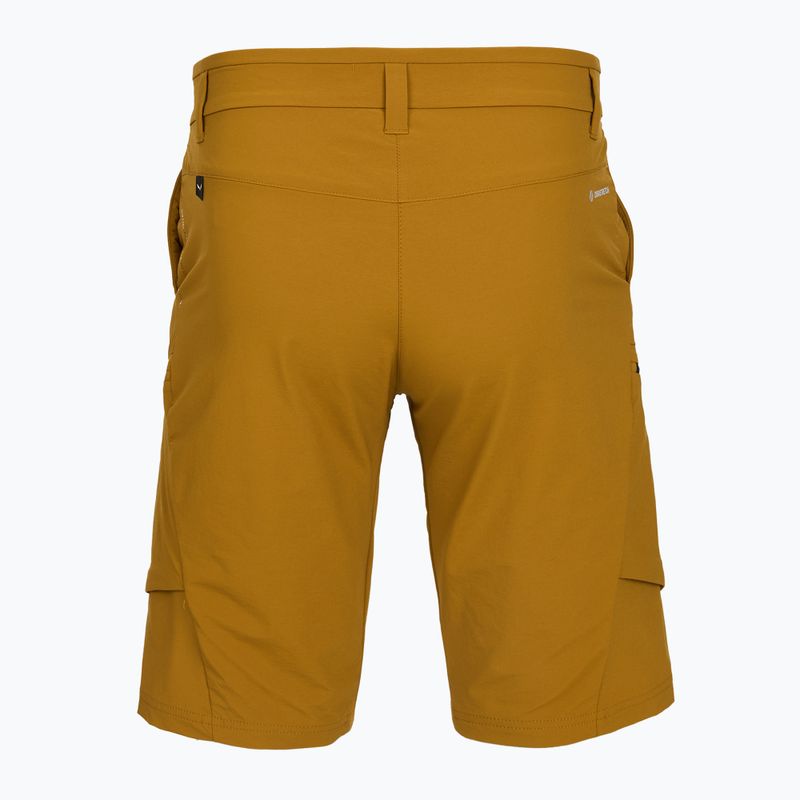 Spodenki trekkingowe męskie Salewa Puez DST Cargo golden brown 2