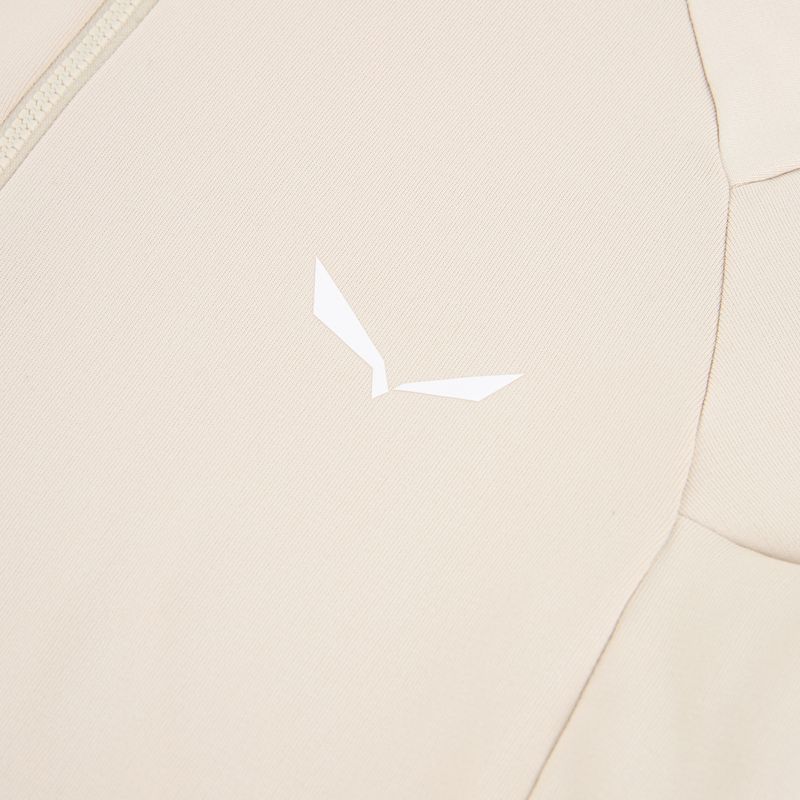 Bluza trekkingowa damska Salewa Puez PL Hooded oatmeal 3