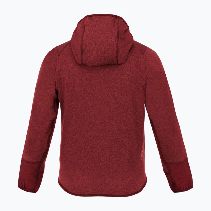 Bluza dziecięca Salewa Agner Melange PL FZ Hoody syrah 2