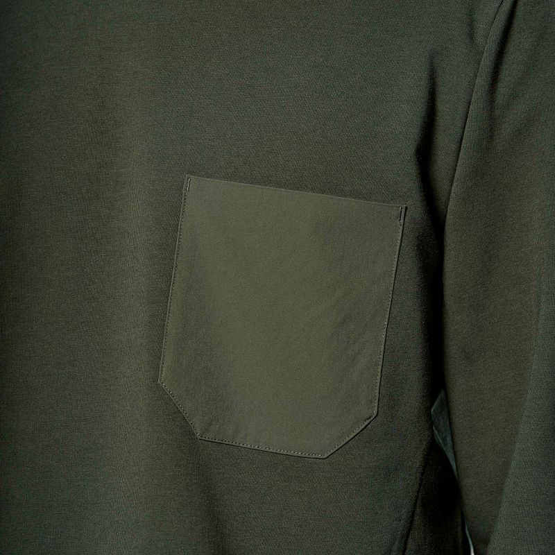 Bluza męska Salewa Fanes Dry Pullover dark olive 4