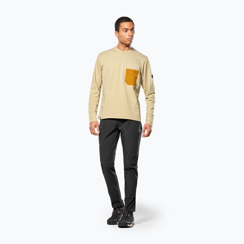 Bluza męska Salewa Fanes Dry Pullover quicksand 2