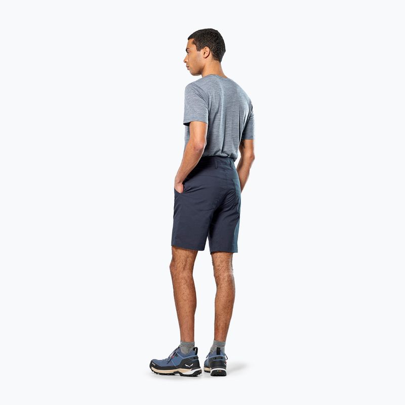 Spodenki trekkingowe męskie Salewa Fanes Light navy blazer 3