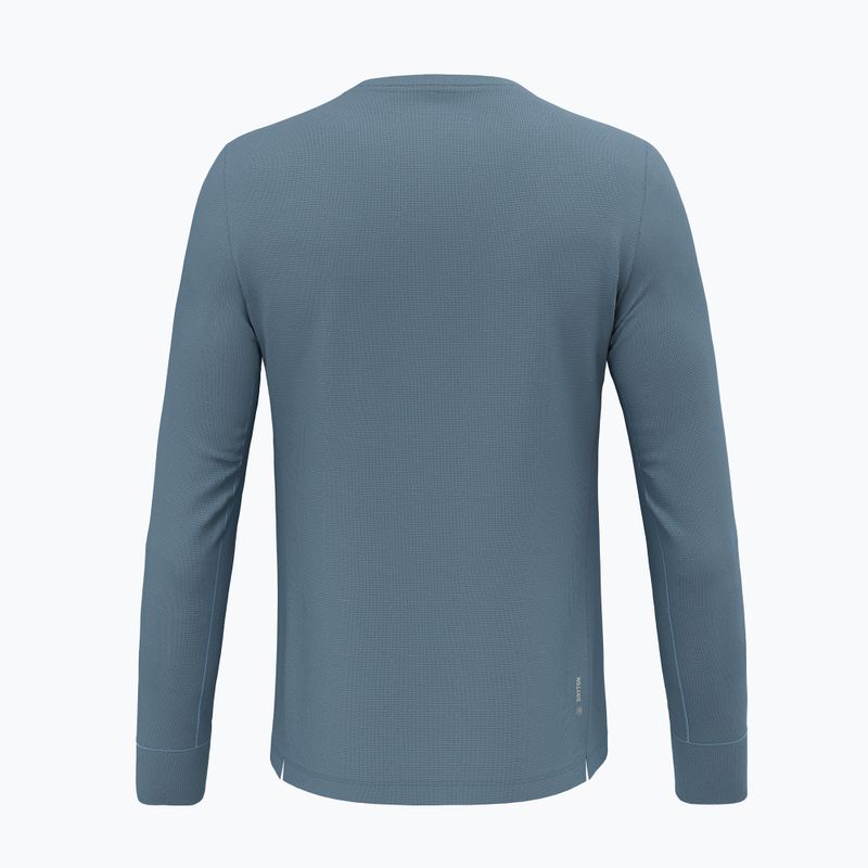 Longsleeve trekkingowy męski Salewa Puez Dry java blue 2