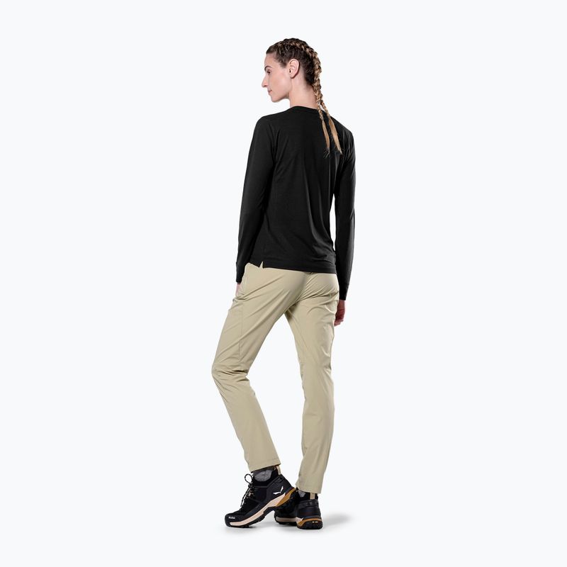 Longsleeve trekkingowy damski Salewa Puez Dry black out 3