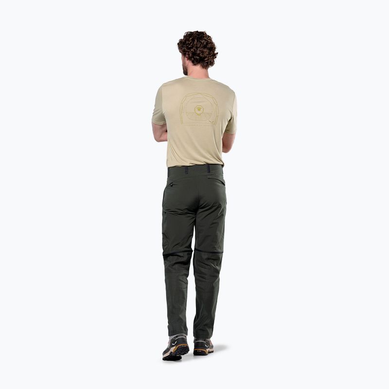 Spodnie trekkingowe męskie Salewa Puez Hemp/Dst 2/1 dark olive 3