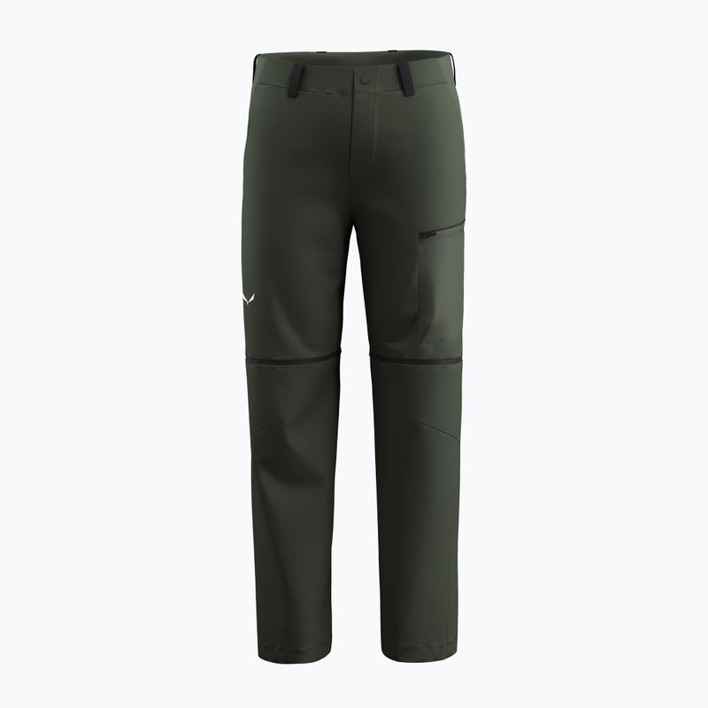 Spodnie trekkingowe męskie Salewa Puez Hemp/Dst 2/1 dark olive 7