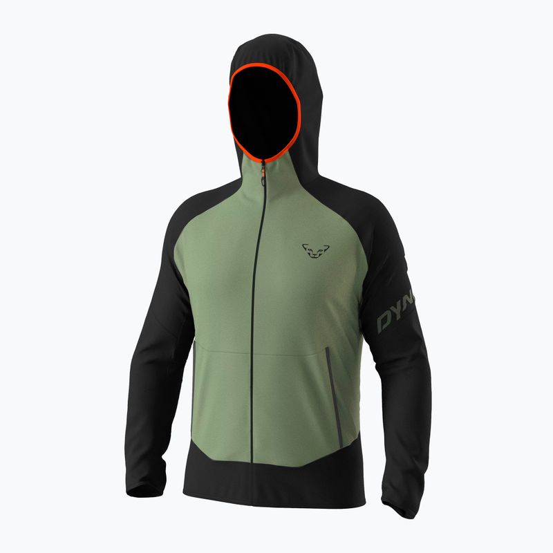 Bluza trekkingowa męska DYNAFIT Transalper Light Polartec Hoody black out sage 4