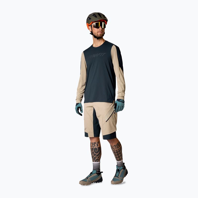 Spodenki rowerowe męskie DYNAFIT Ride DST rock khaki 2