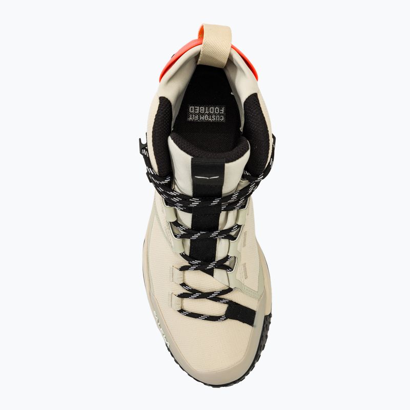 Buty trekkingowe damskie Salewa Puez Mid Ptx oatmeal/oatmeal 5