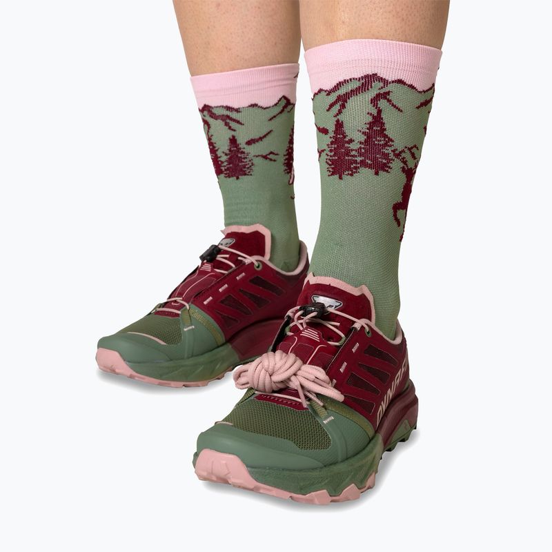 Buty do biegania damskie DYNAFIT Alpine Pro 2 sage/burgundy 10