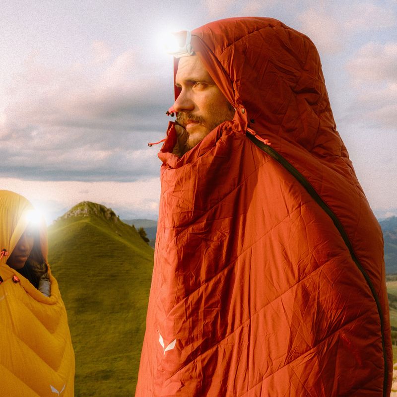 Śpiwór Salewa Puez PRL +4 SB syrah 2