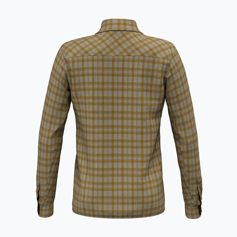 Koszula męska Salewa Fanes Flannel 5PL quicksand/golden brown 2