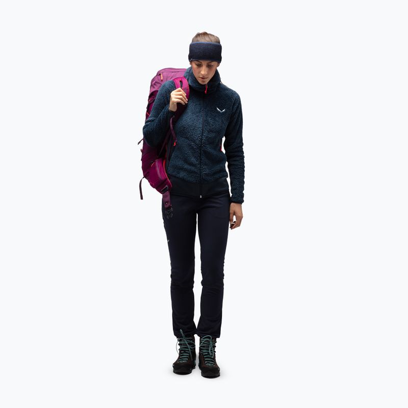 Bluza trekkingowa damska Salewa Tognazza PL dark olive melange 5