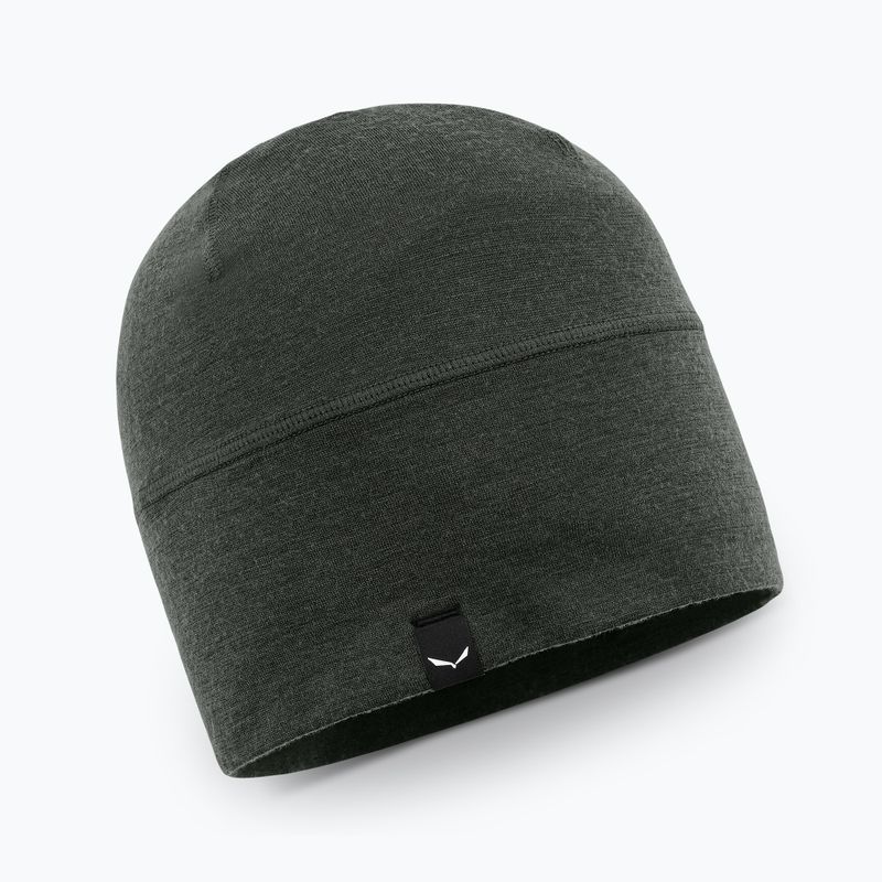 Czapka zimowa Salewa Cristallo Beanie dark olive