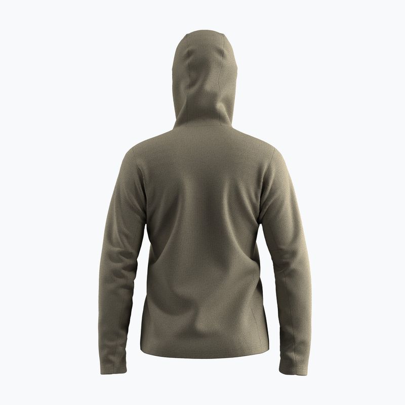 Bluza trekkingowa damska Salewa Puez Rocca Polarlite Hood quicksand 2