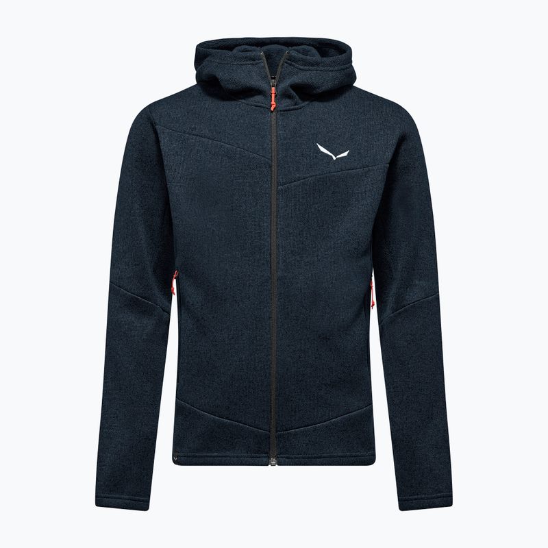 Bluza trekkingowa męska Salewa Puez Rocca Polarlite Hood navy blazer 5