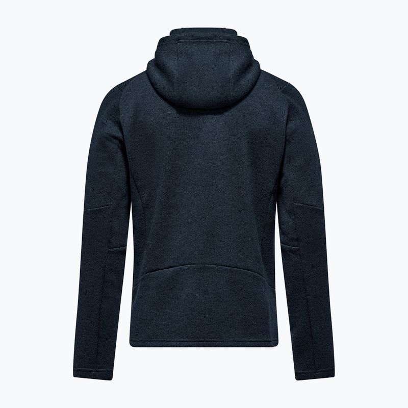 Bluza trekkingowa męska Salewa Puez Rocca Polarlite Hood navy blazer 6