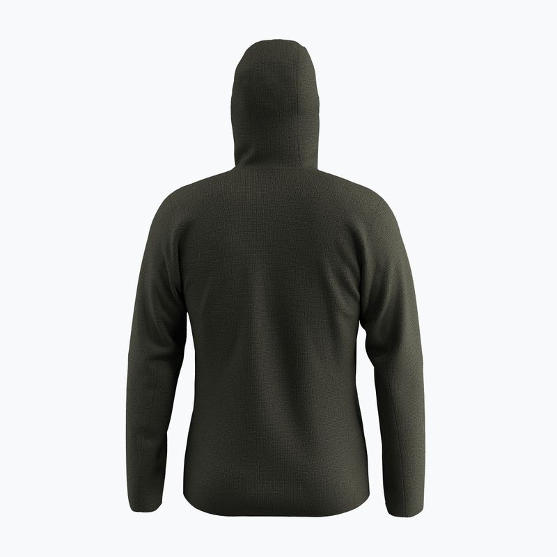 Bluza trekkingowa męska Salewa Puez Rocca Polarlite Hood dark olive 7