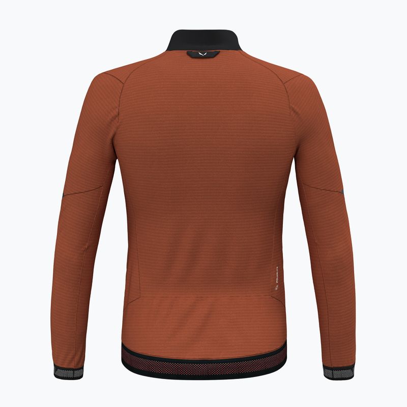Bluza trekkingowa męska Salewa Pedroc PL 2 bombay brown 2