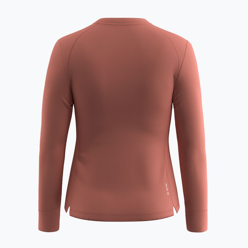 Longsleeve trekkingowy damski Salewa Puez Dry etruscan red 2