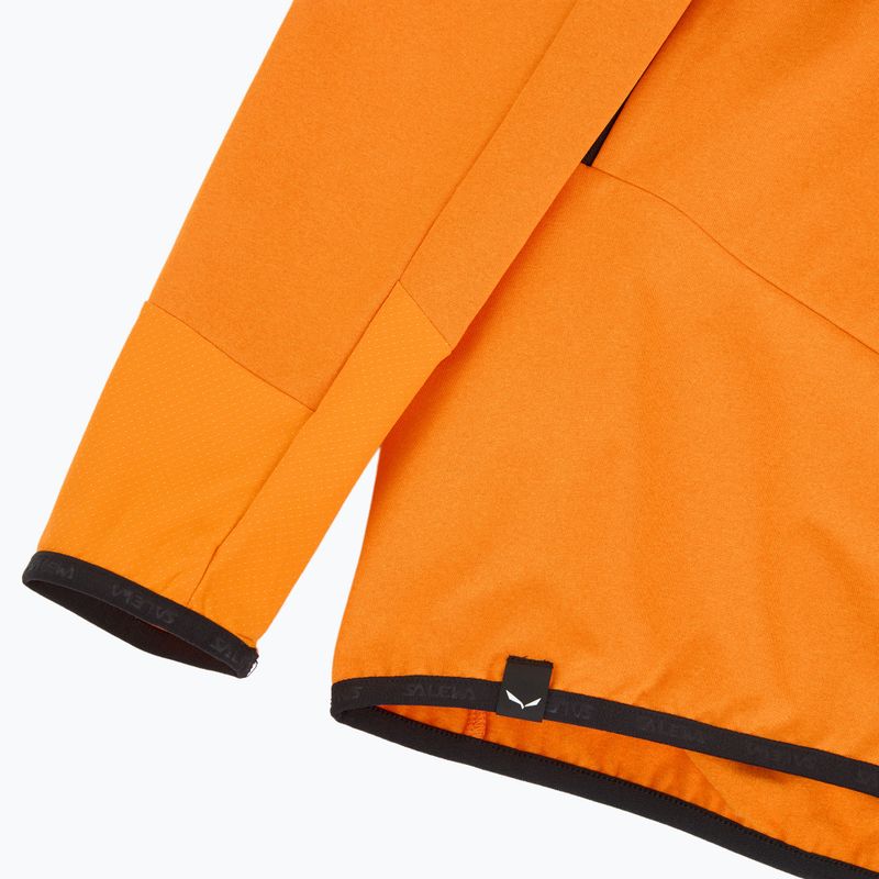 Bluza trekkingowa męska Salewa Agner Hybrid PL/DST FZ Hoody turmeric melange/0910 4