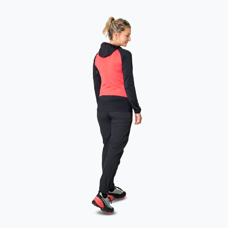 Bluza trekkingowa damska DYNAFIT Transalper Light Polartec Hoody black out cabana/6170 3