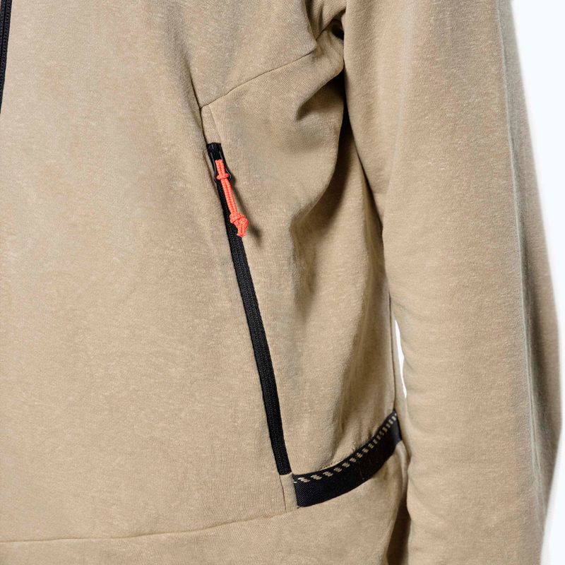 Bluza trekkingowa damska Salewa Agner Hemp 2 Hooded quicksand 6