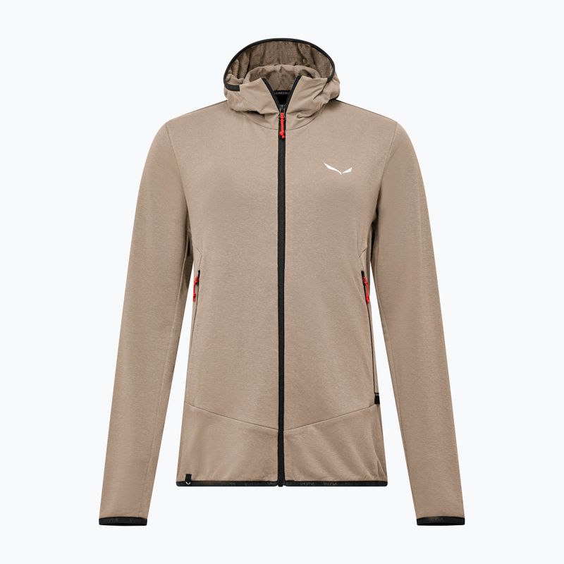 Bluza trekkingowa damska Salewa Agner Hemp 2 Hooded quicksand 7