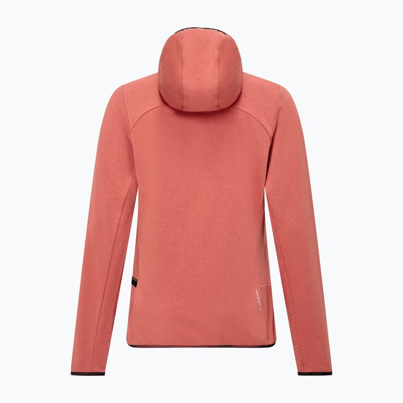 Bluza trekkingowa damska Salewa Agner Hemp 2 Hooded etruscan red 8