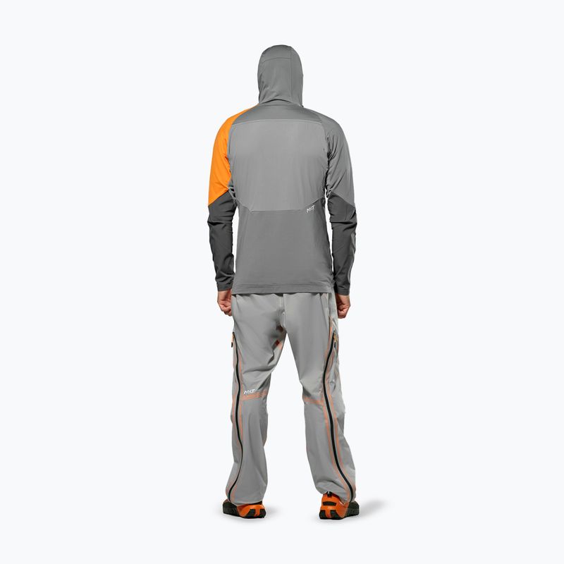 Bluza trekkinogwa męska Salewa NXT Hyb 1/2 Zip Tee quiet shade 3