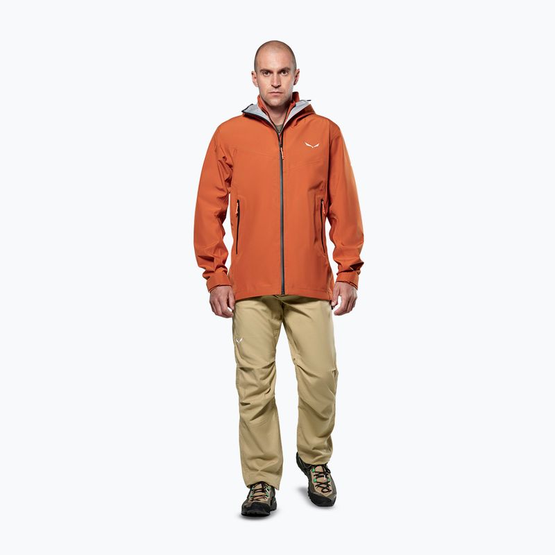 Kurtka softshell męska Salewa Puez GTX 3L EPE bombay brown 2