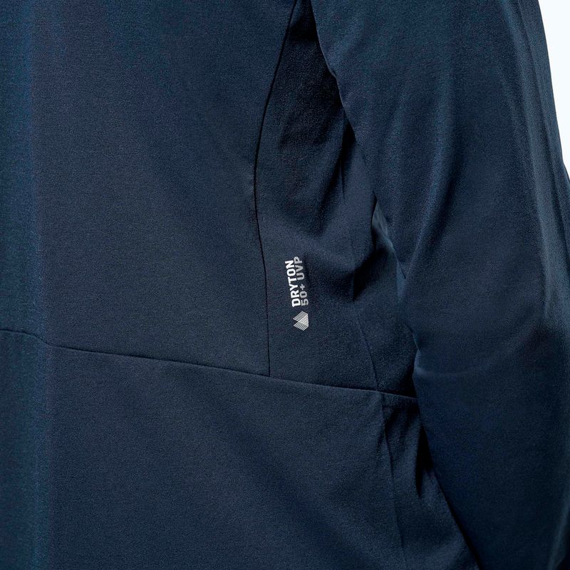 Bluza trekkingowa męska Salewa Puez Sun Hoodie navy blazer 5