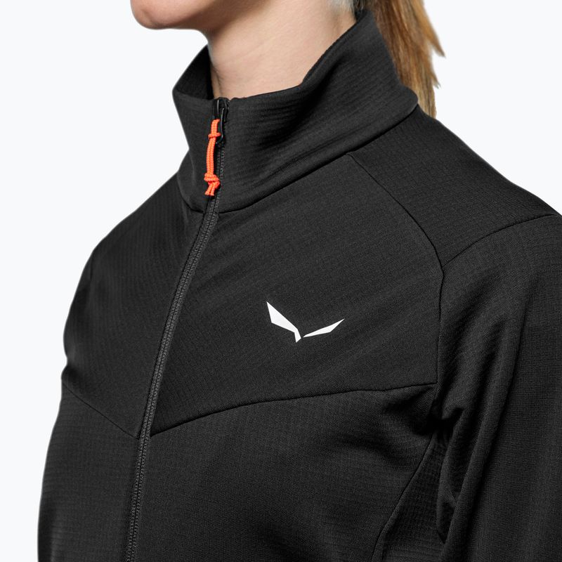 Bluza trekkingowa damska Salewa Puez Cammio PL black out 4