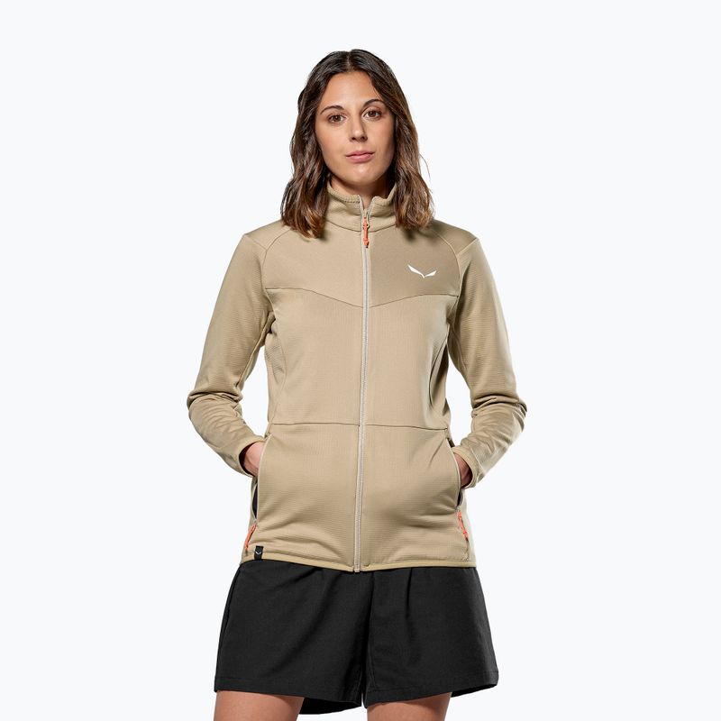 Bluza trekkingowa damska Salewa Puez Cammio PL quicksand