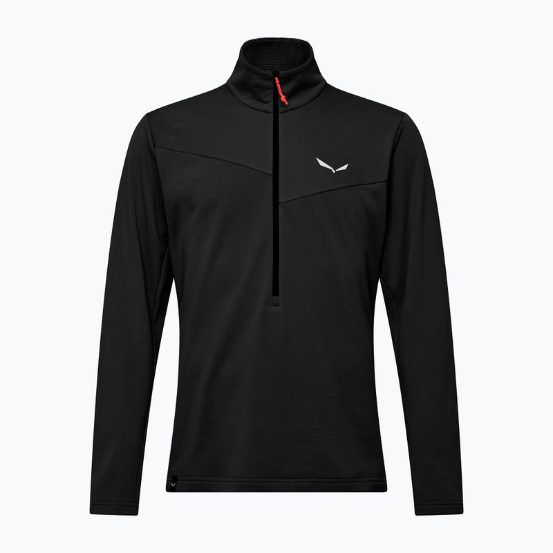 Bluza trekkingowa męska Salewa Puez Cammio Polarlite Half Zip Black Out 6