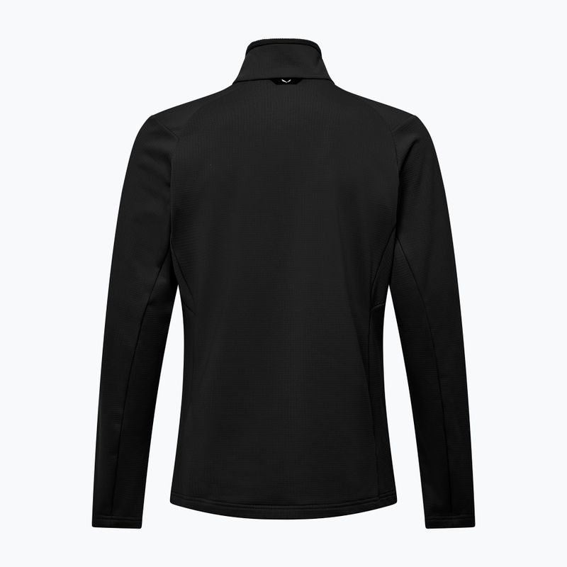 Bluza trekkingowa męska Salewa Puez Cammio Polarlite Half Zip Black Out 7