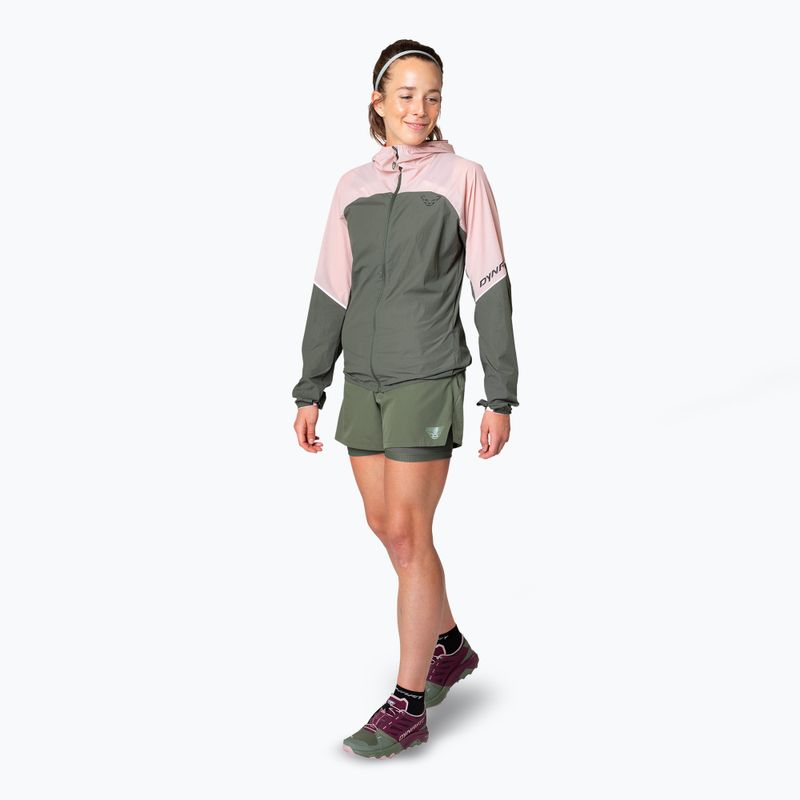 Kurtka do biegania damska DYNAFIT Alpine Wind pale rose 2